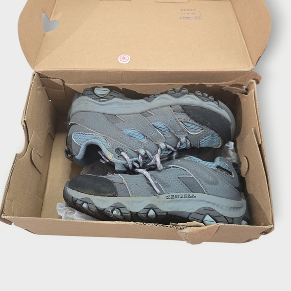 Merrell Moab 3 MK165706 Kids 11.5 Gray Waterproof Altitude Hiking Shoes ZPO2380 - Picture 3 of 12